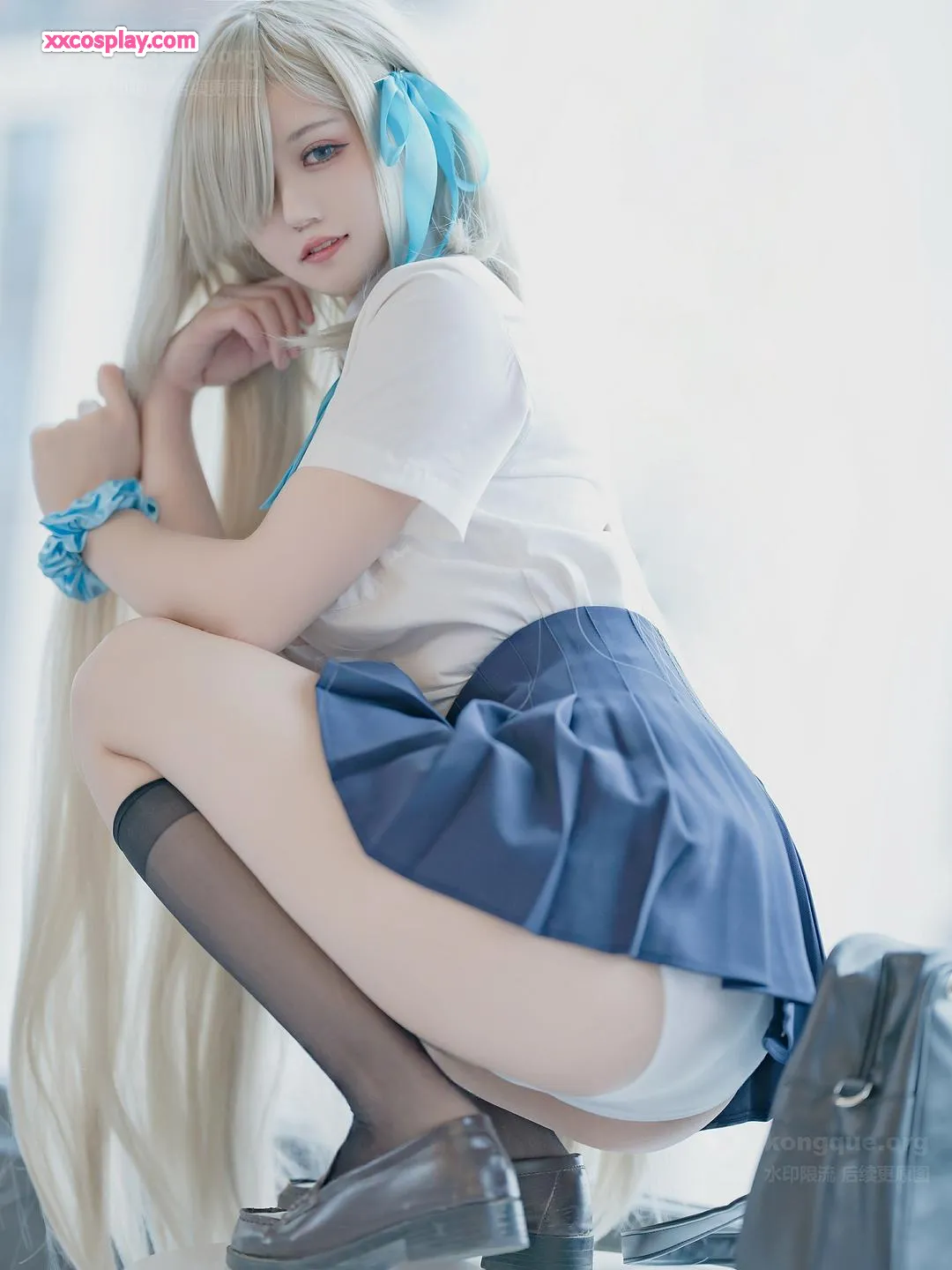 Ogura Chiyo as Ichinose Asuna - JK Gravure